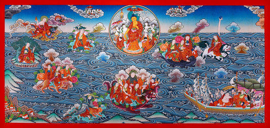 Les 18 Arhats (Luohan) – Disciples du Bouddha et Gardiens du Dharma - Image de couverture