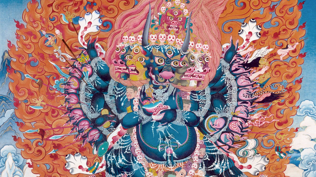 Yamantaka - Le destructeur de la mort | obsidian dragons