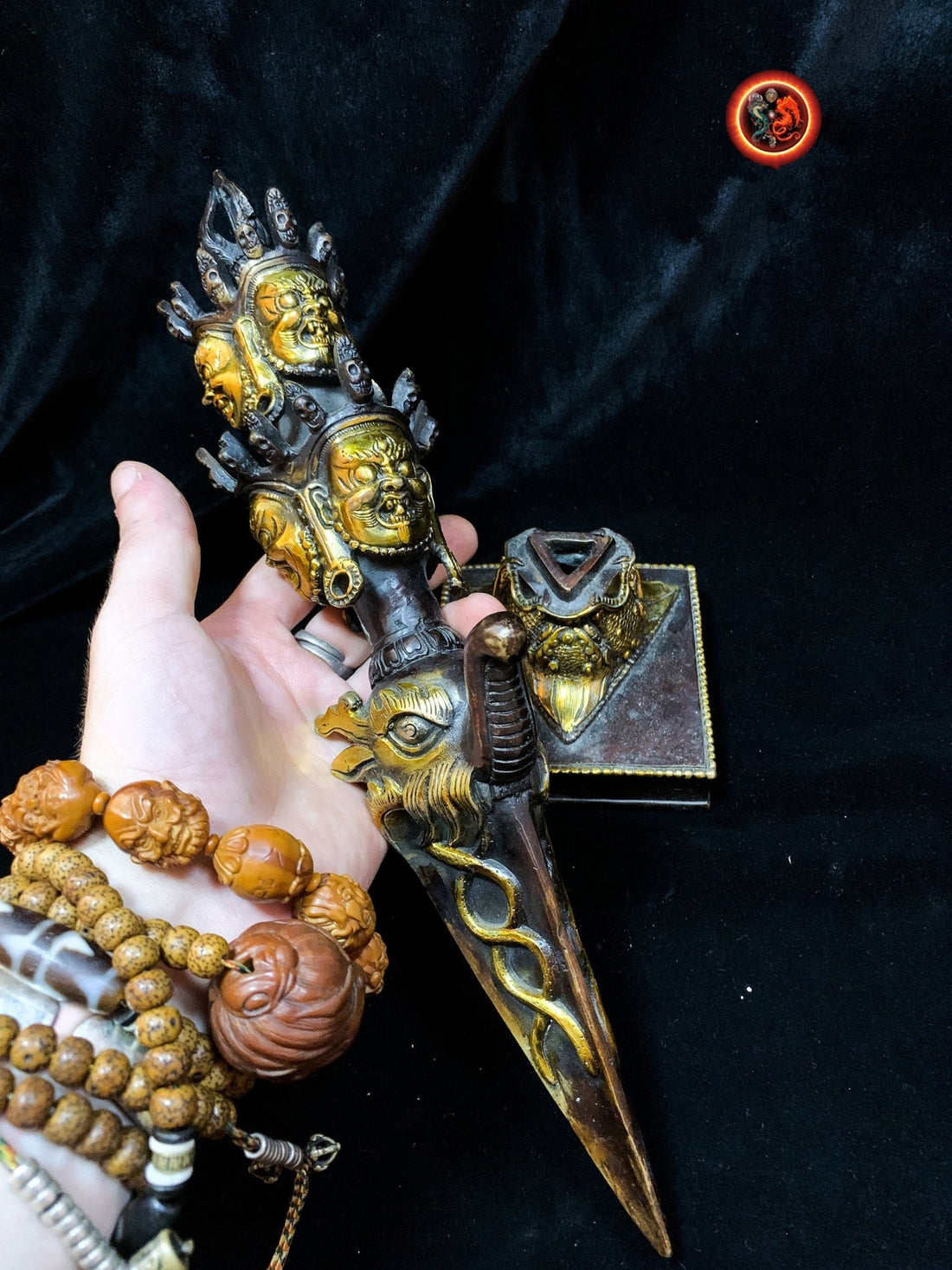 Phurba- dague du bouddhisme tantrique| obsidian dragons