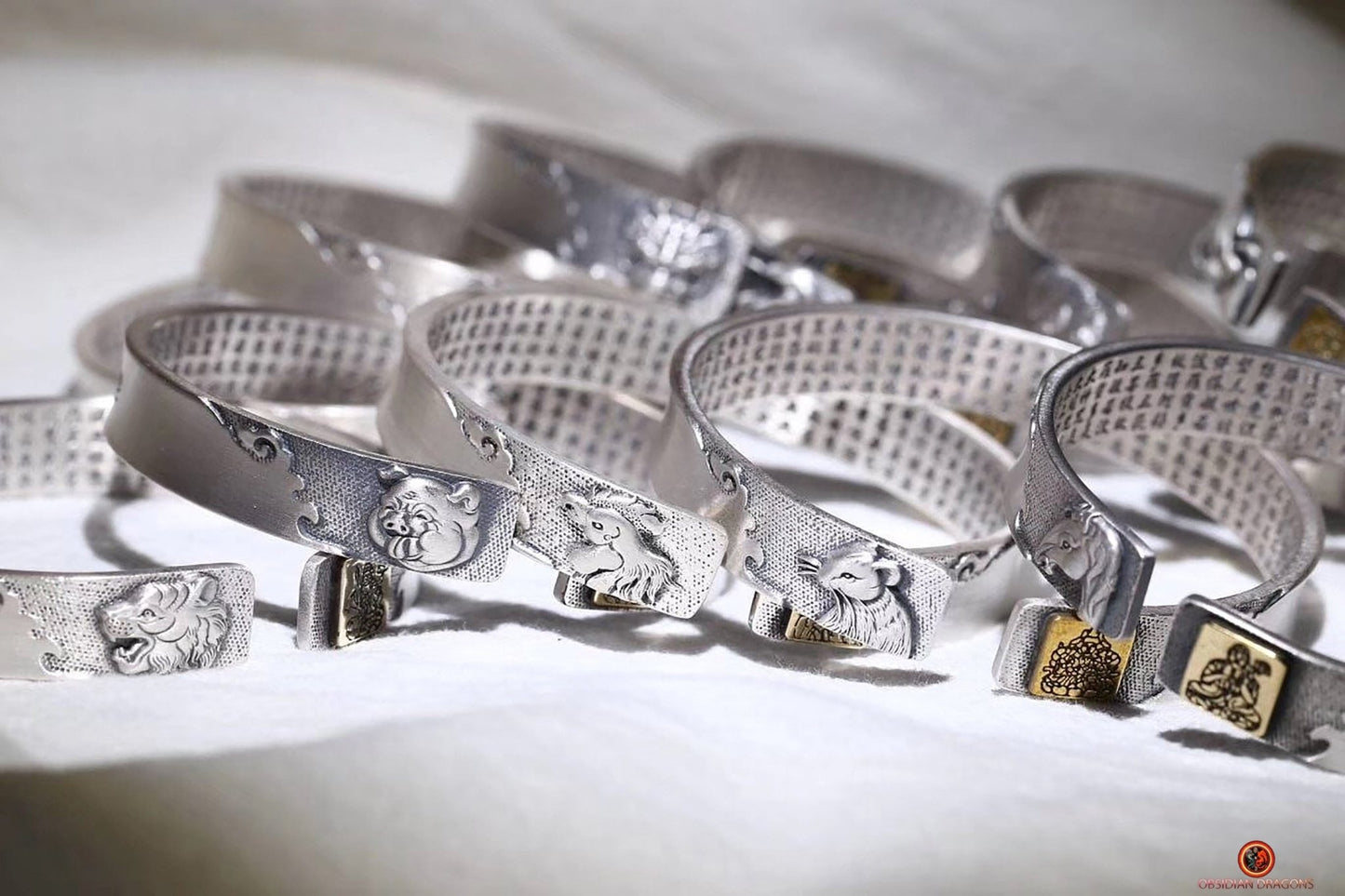 Bracelet de Protection Bouddhiste - Bouddha de Votre Signe Zodiacal - obsidian dragons
