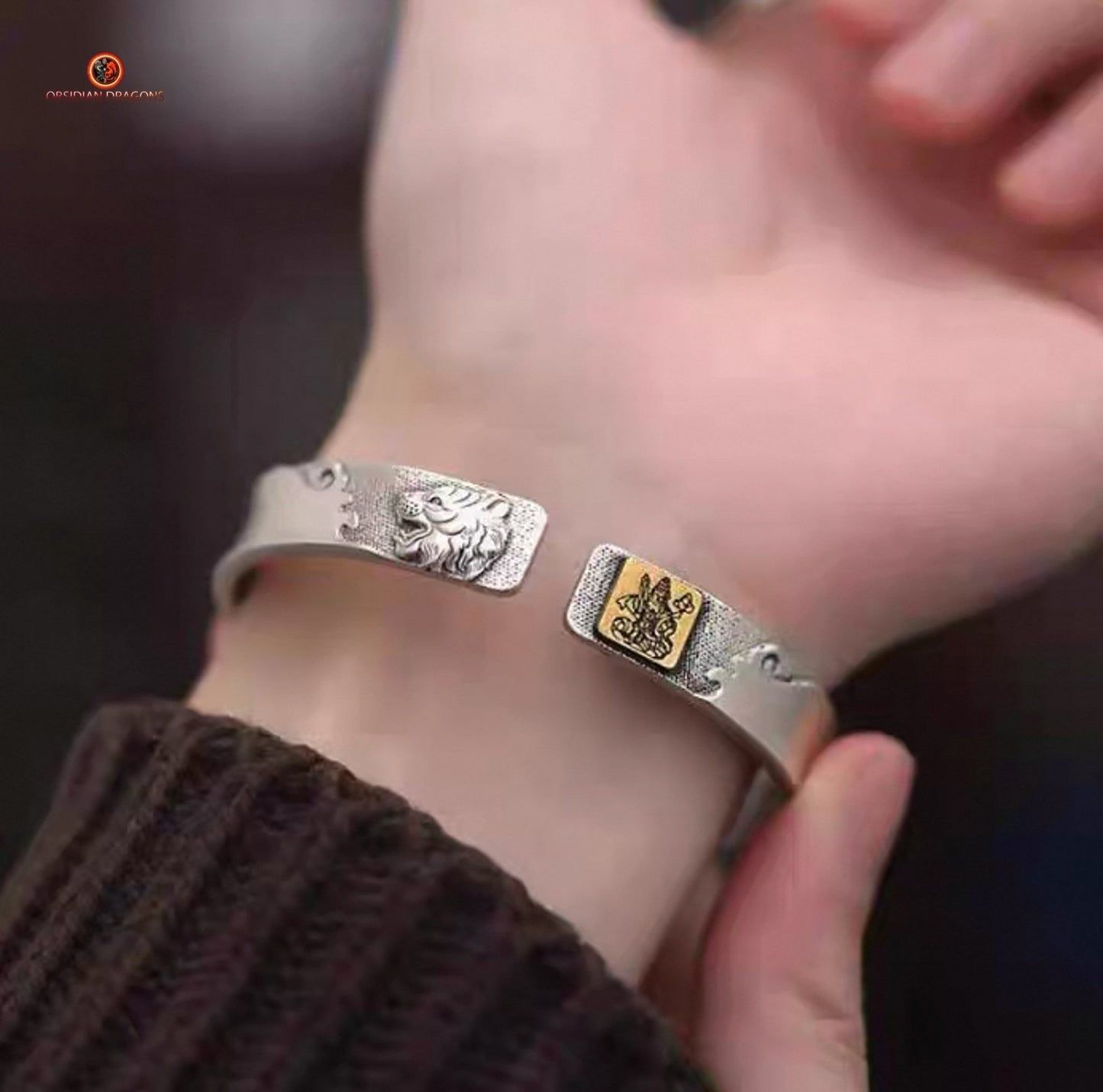Bracelet de Protection Bouddhiste - Bouddha de Votre Signe Zodiacal - obsidian dragons