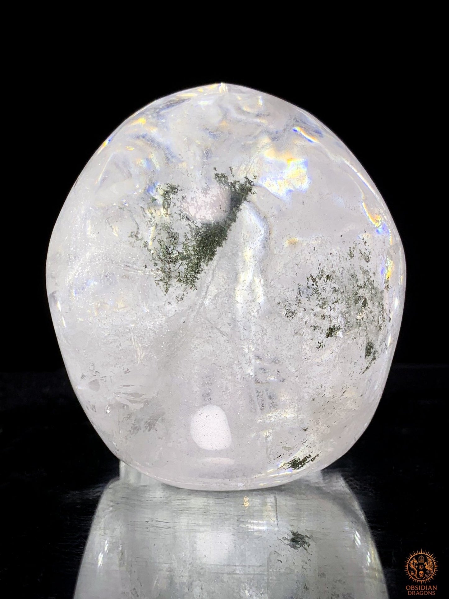 Crâne de Cristal Rare - Cristal de Roche – Pièce de Collection