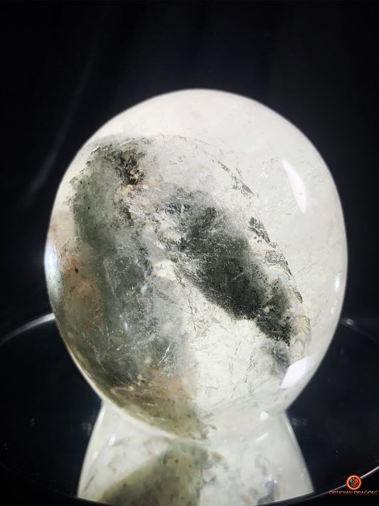 Crâne de Cristal en Quartz jardin – Crâne de cristal unique | obsidian dragons