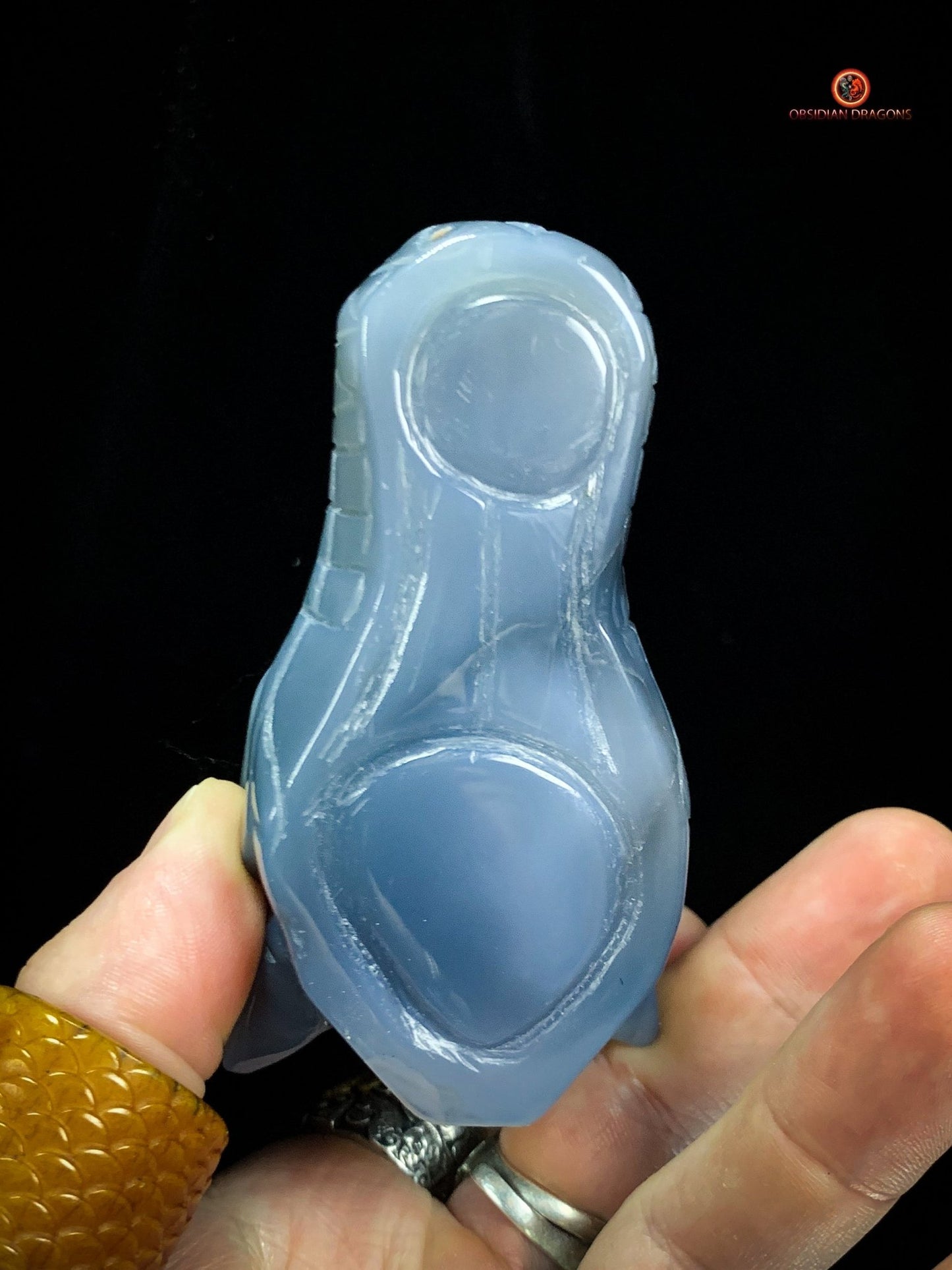 Crâne de Dragon en géode de quartz et agate – Équilibre et Lumière - obsidian dragons