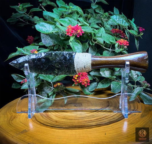 Dague en Obsidienne – Obsidienne Glace – Trancher l’Illusion | obsidian dragons