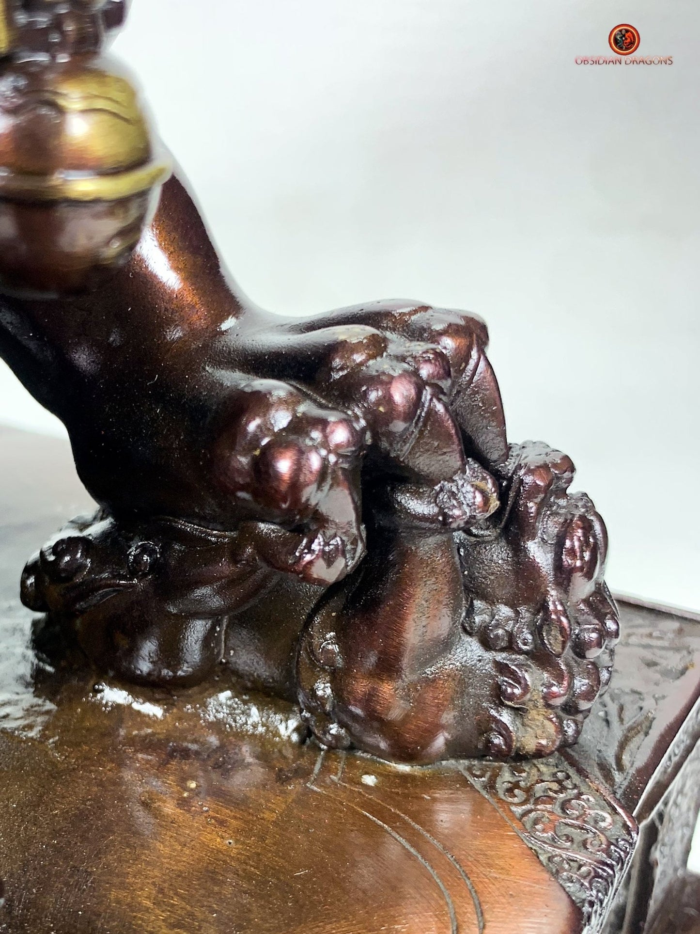 Lions Gardiens Chinois en Bronze - Rares et Exceptionnels | obsidian dragons