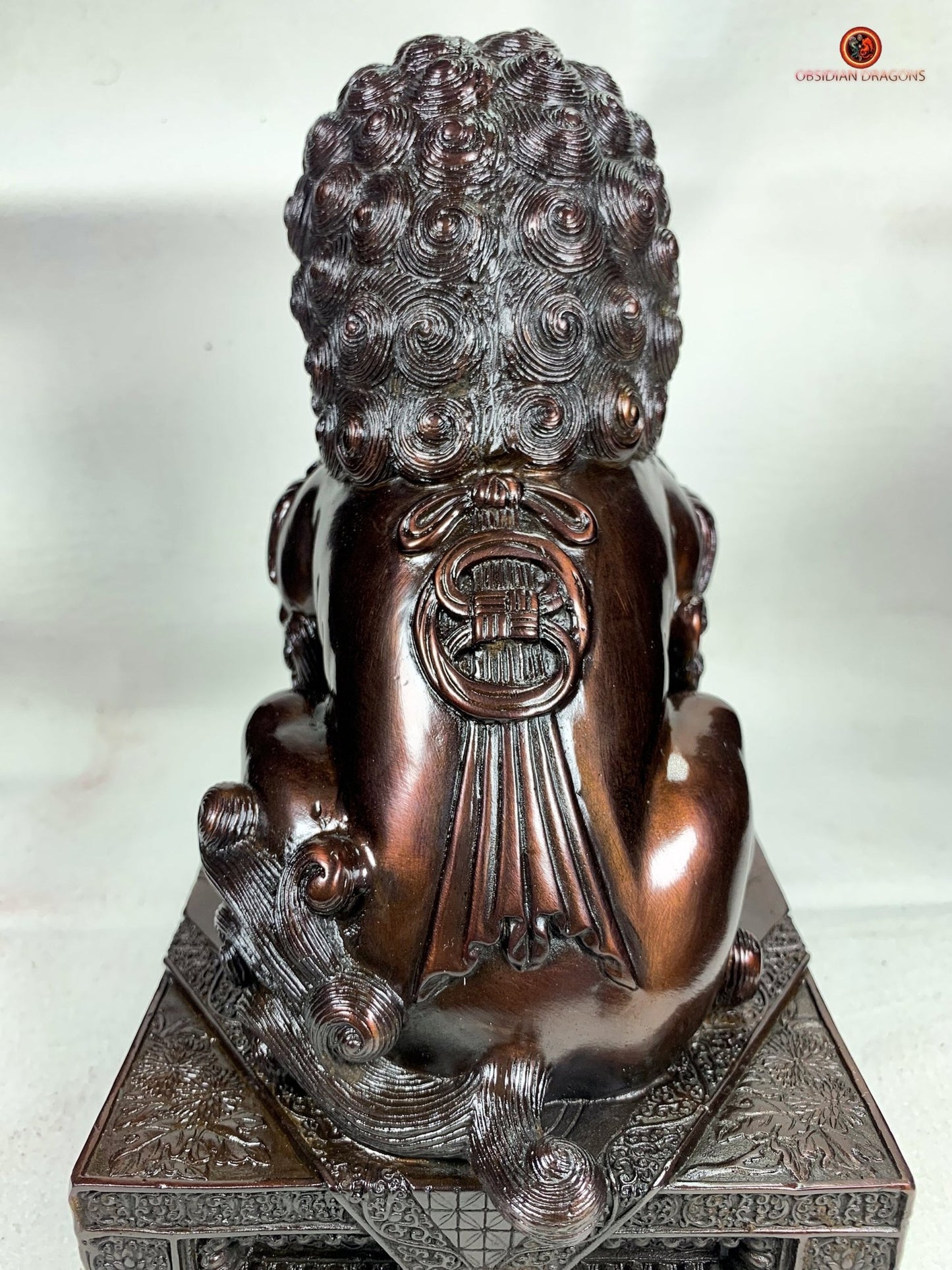 Lions Gardiens Chinois en Bronze - Rares et Exceptionnels | obsidian dragons