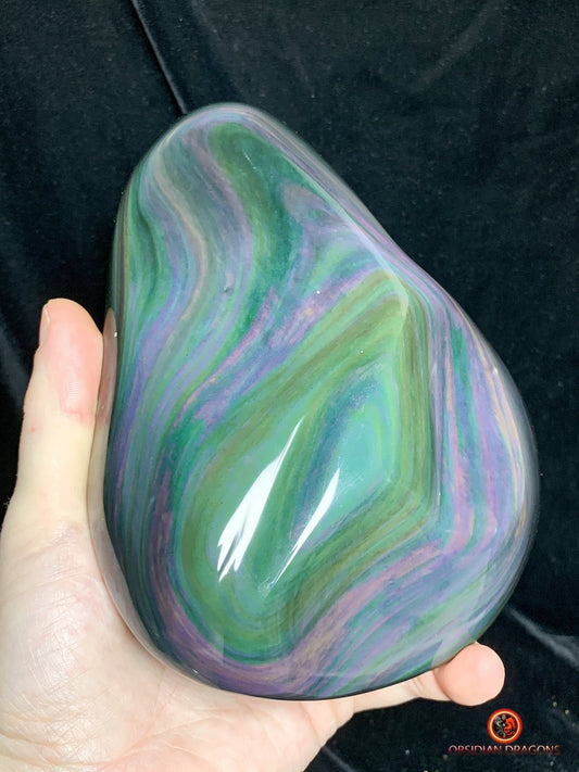 Obsidienne Œil Céleste du Mexique - Pierre d Exception | obsidian dragons