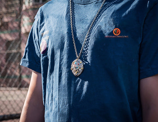 Pendentif Ganesh en Argent - Éveil Spirituel et Protection | obsidian dragons