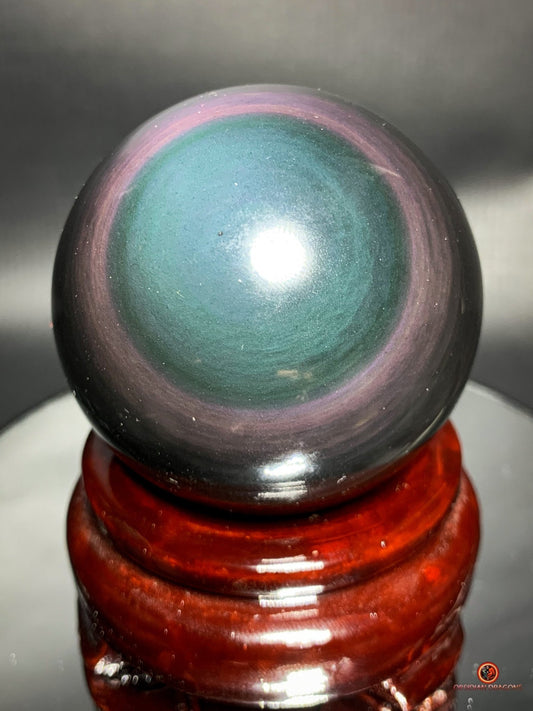 Sphère en Obsidienne Œil Céleste Exceptionnelle – Joyau Volcanique | obsidian dragons