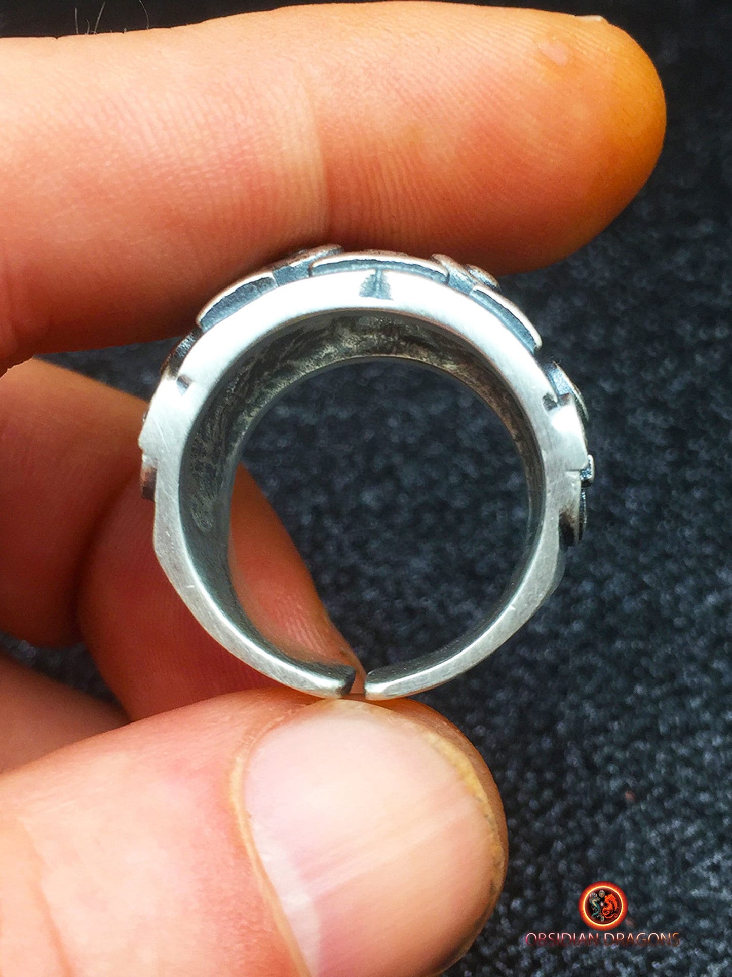 Bague Taotie de protection - Forces cosmiques
