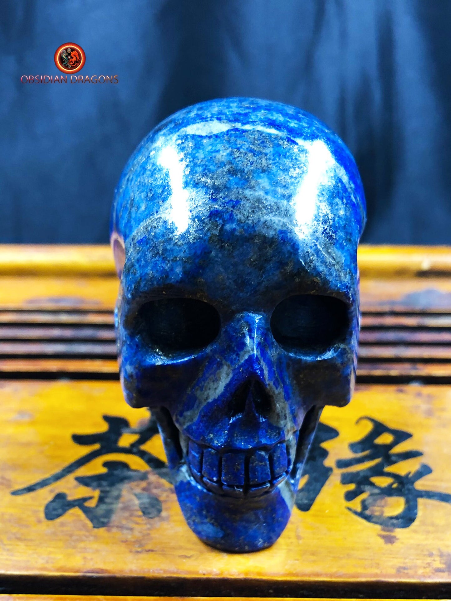 Crâne de cristal- Lapis lazuli
