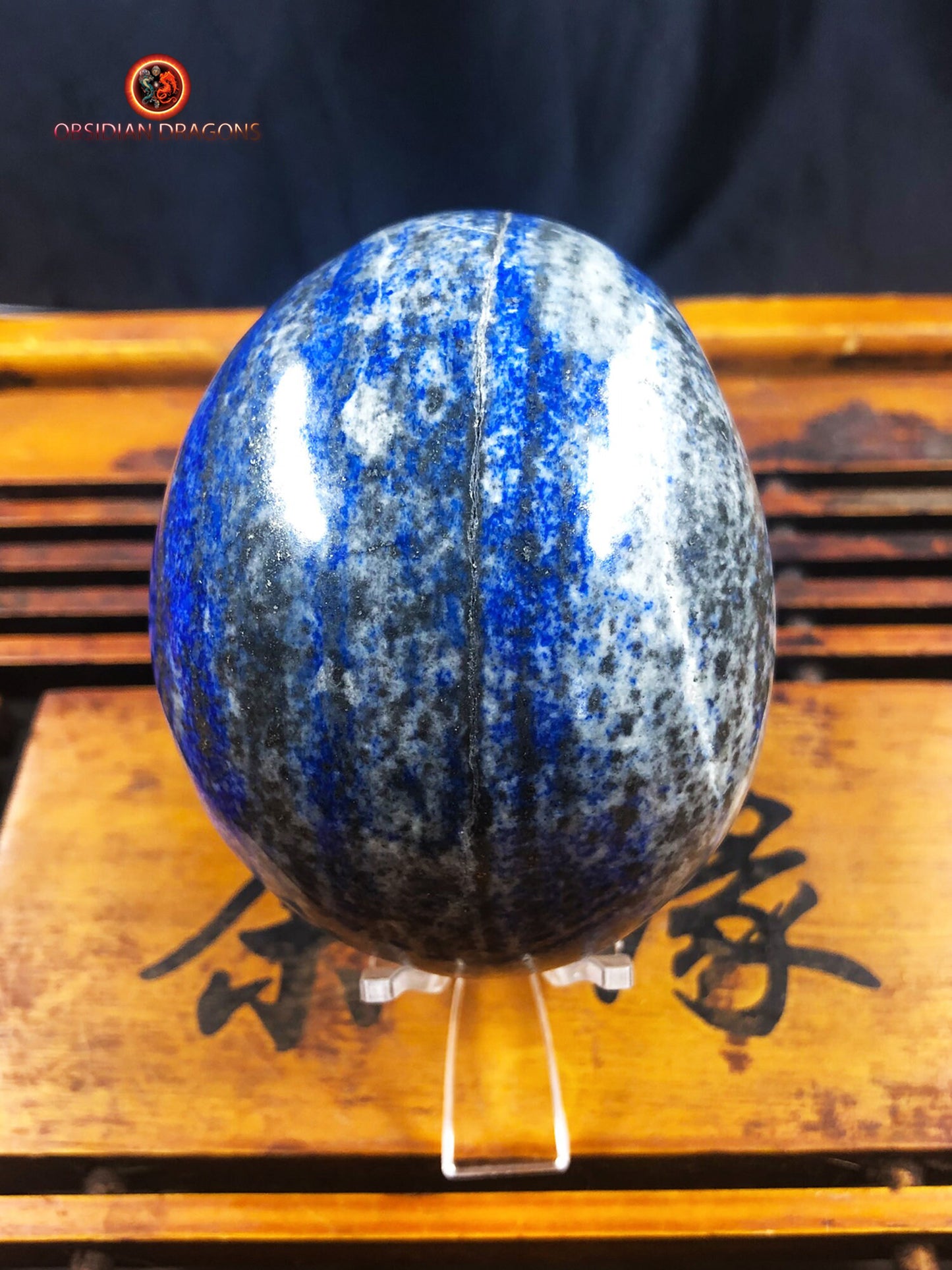 Crâne de cristal- Lapis lazuli