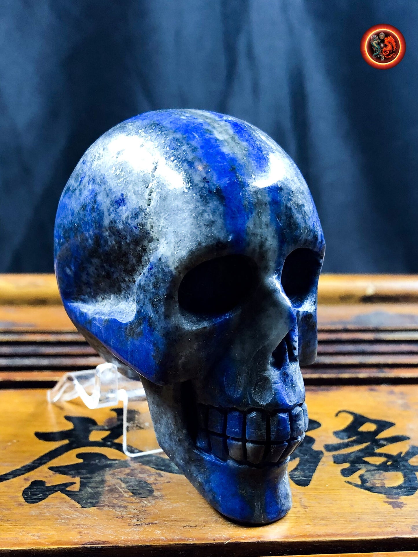 Crâne de cristal- Lapis lazuli