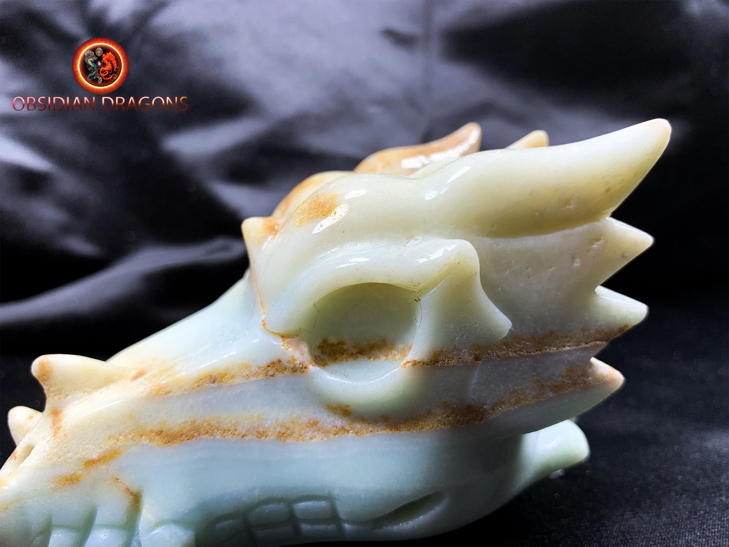 Crâne de dragon, tête de dragon, crâne de cristal, dragon skull
