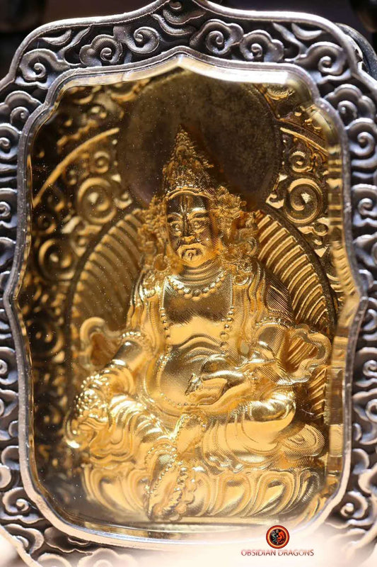 Pendentif Bouddha- Ghau- Jambhala | obsidian dragons