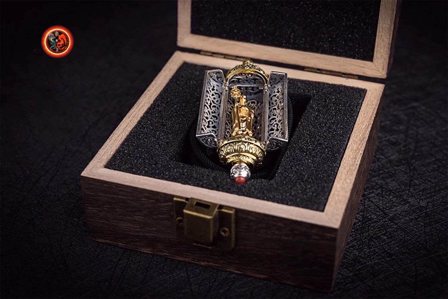 Pendentif bouddha- Ghau- Jizo- Dizang