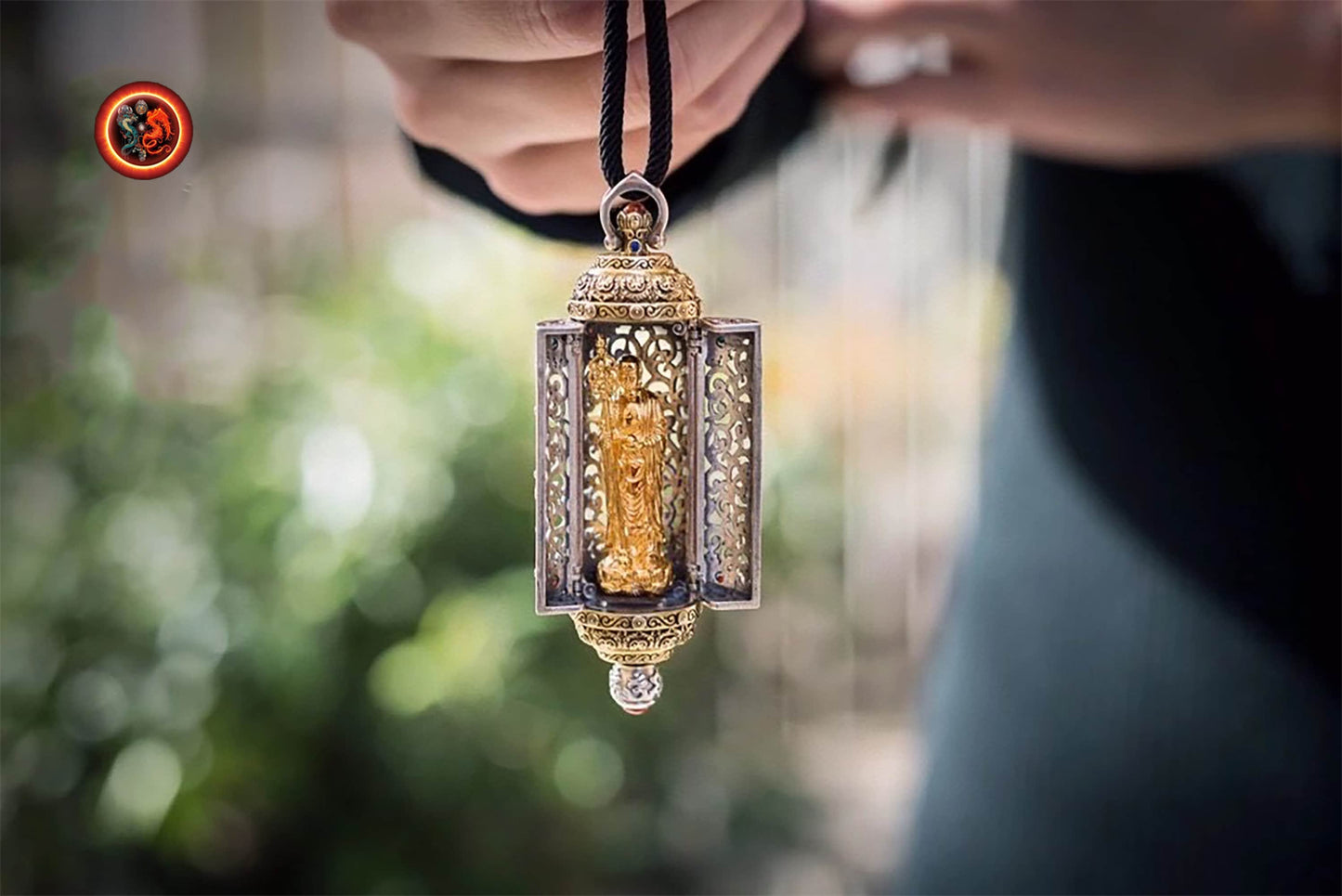 Pendentif bouddha- Ghau- Jizo- Dizang
