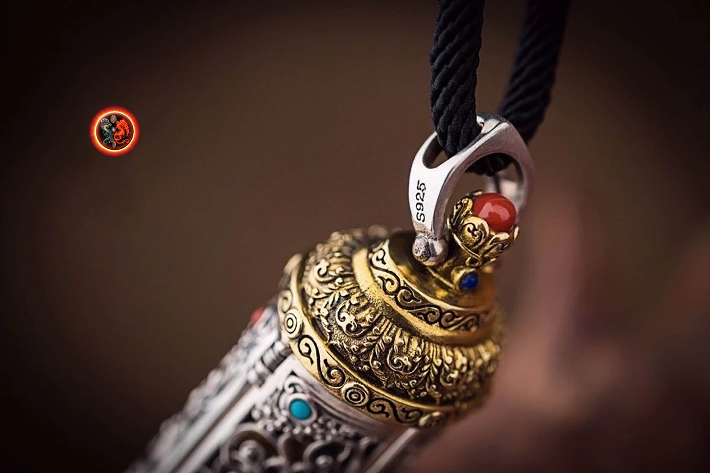 Pendentif bouddha- Ghau- Jizo- Dizang