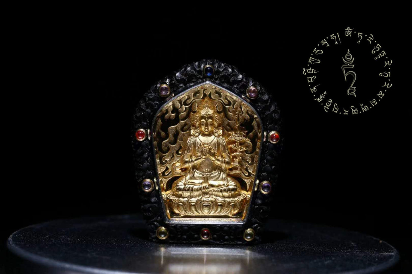 Ghau- Pendentif Bouddha- Akashagarbha
