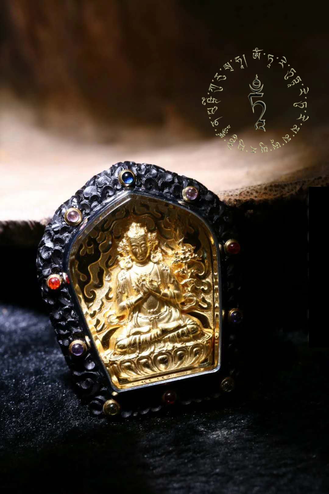 Ghau- Pendentif Bouddha- Akashagarbha