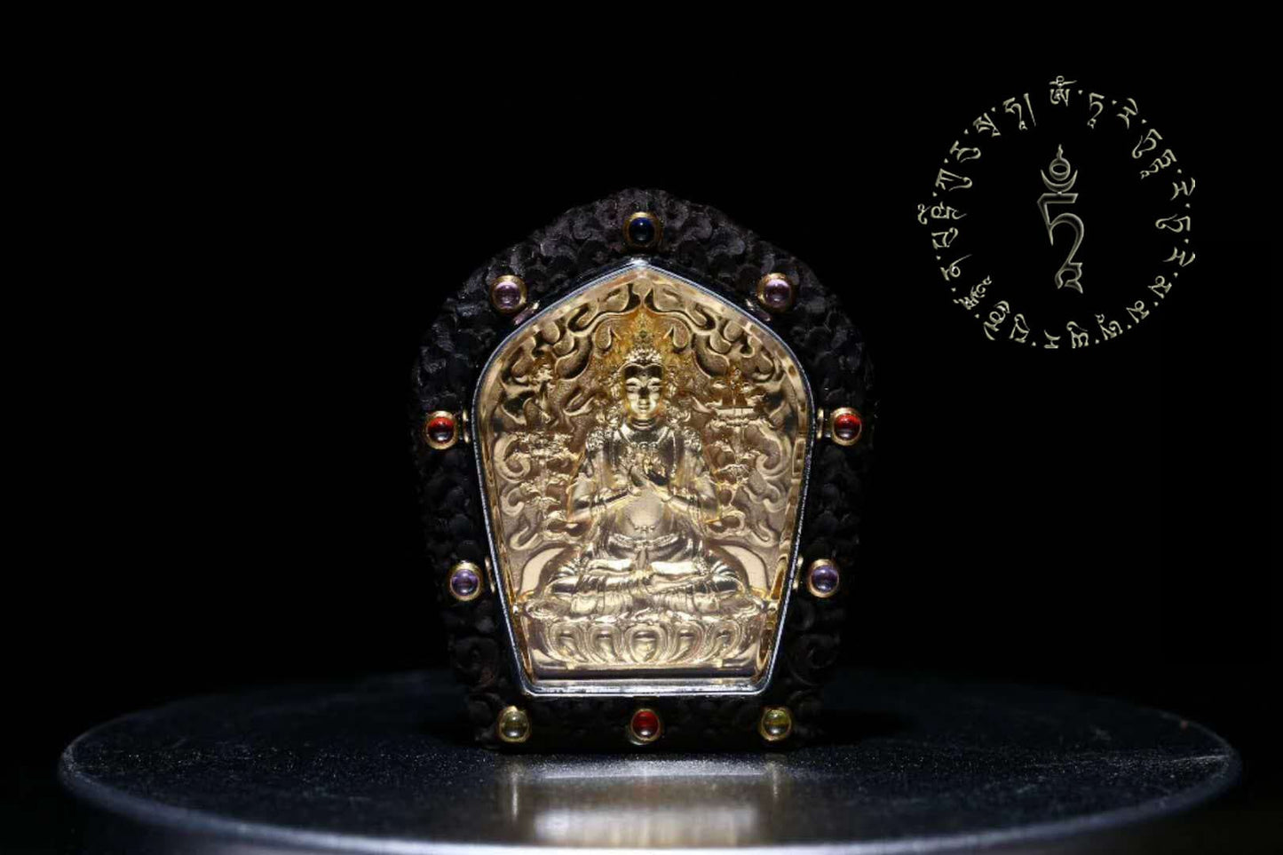 Ghau- Pendentif Bouddha- Samantabhadra