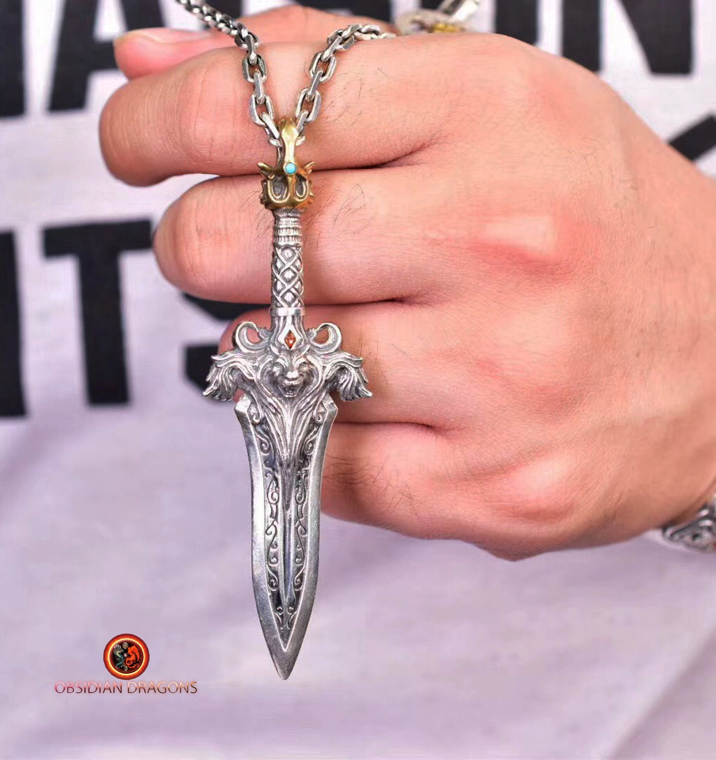 Pendentif épée- Exorcisme taoïste Fachang
