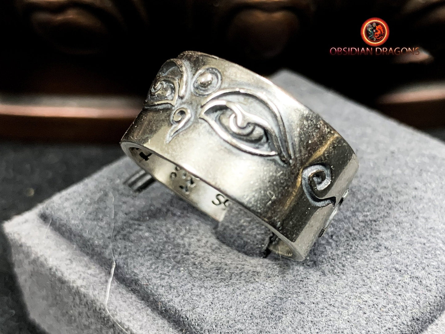 Bague yeux de bouddha- Swayambhunath