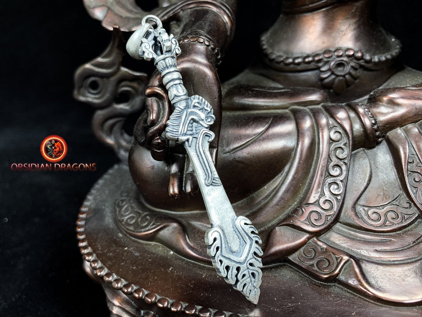 pendentif épée de Manjushri- Fendre l'ignorance