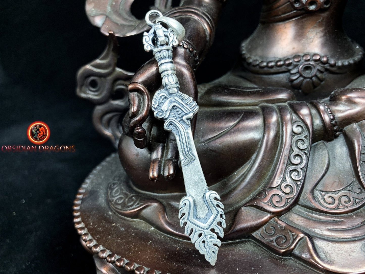 pendentif épée de Manjushri- Fendre l'ignorance