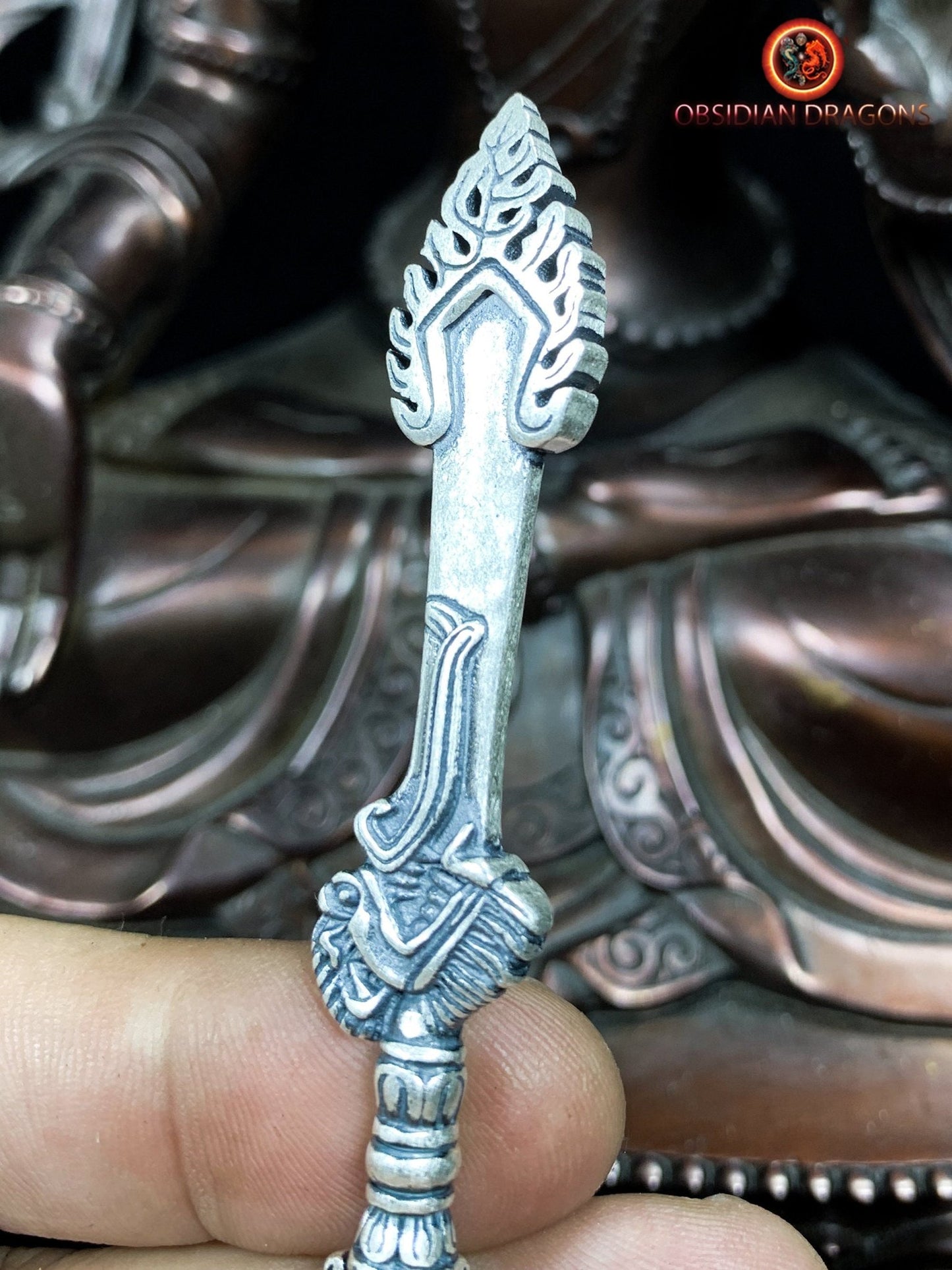 pendentif épée de Manjushri- Fendre l'ignorance