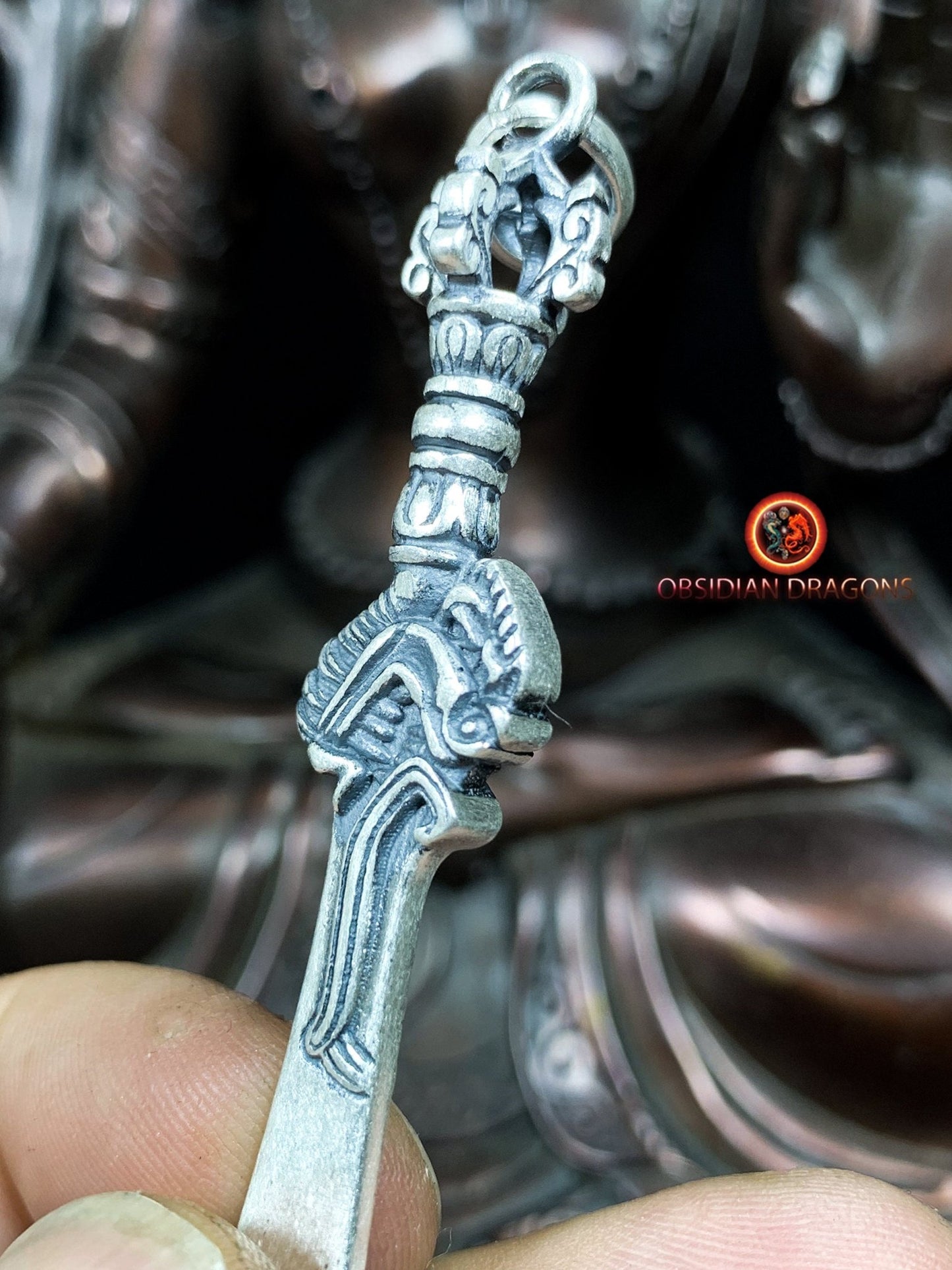 pendentif épée de Manjushri- Fendre l'ignorance