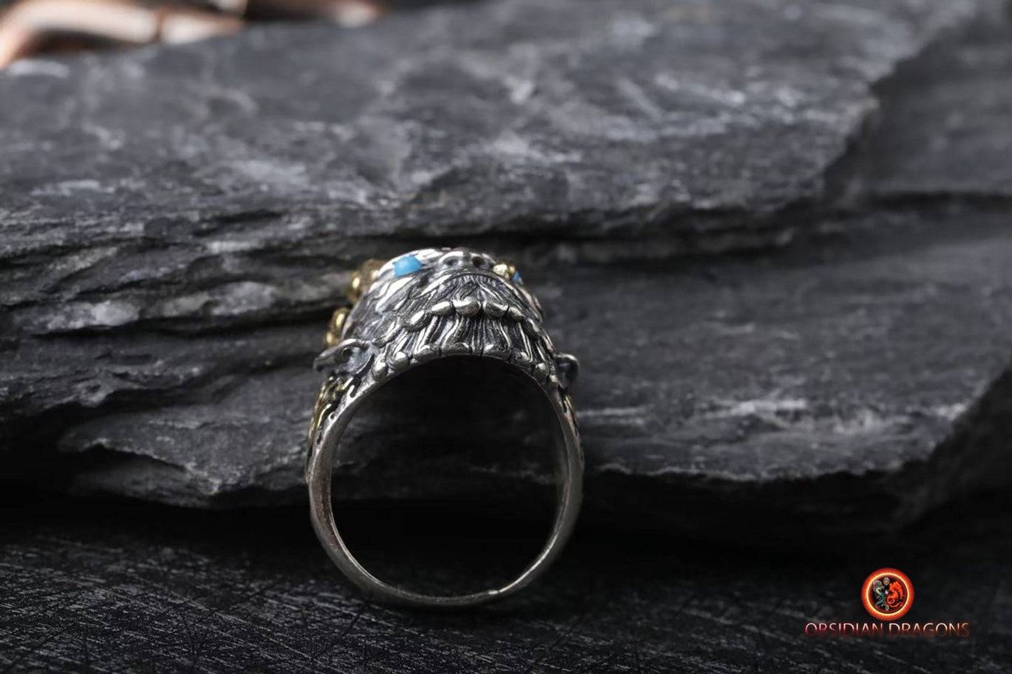 Bague Tibétaine- Mahakala- Énergie Protectrice