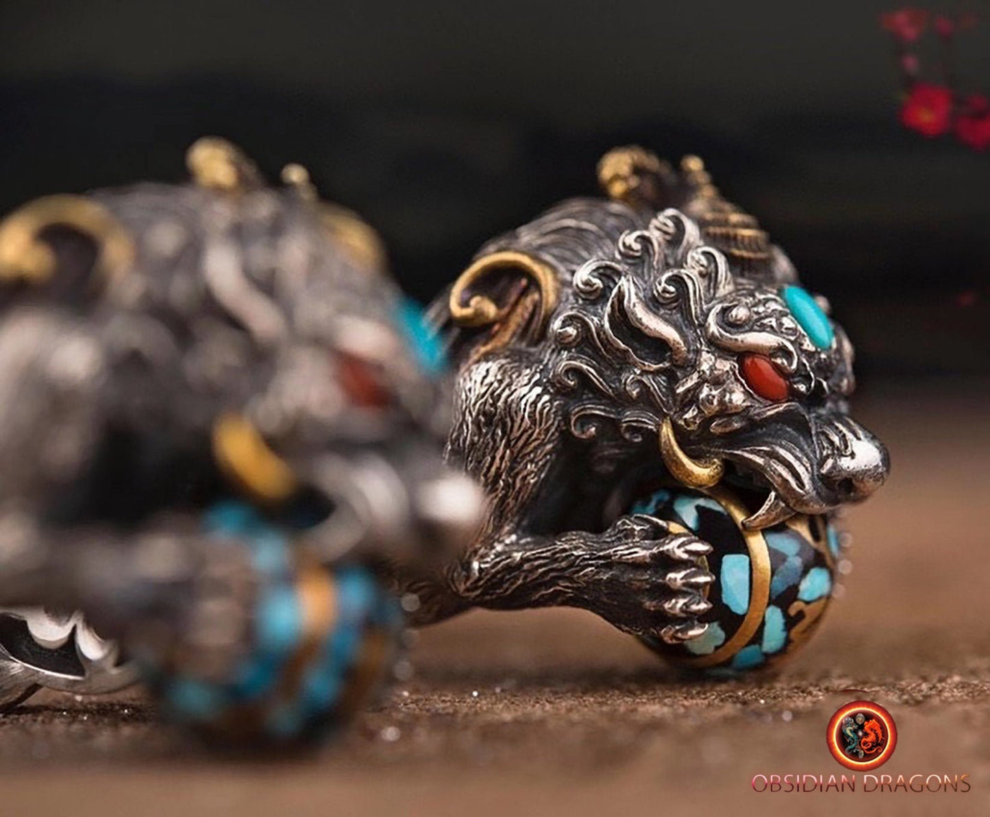 Bague Pixiu- Richesse et bonne fortune