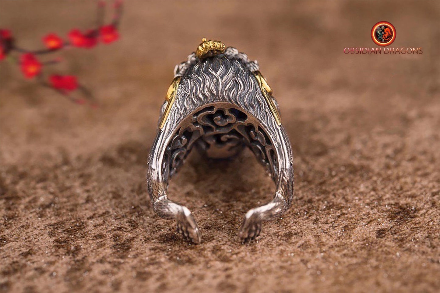 Bague Pixiu- Richesse et bonne fortune