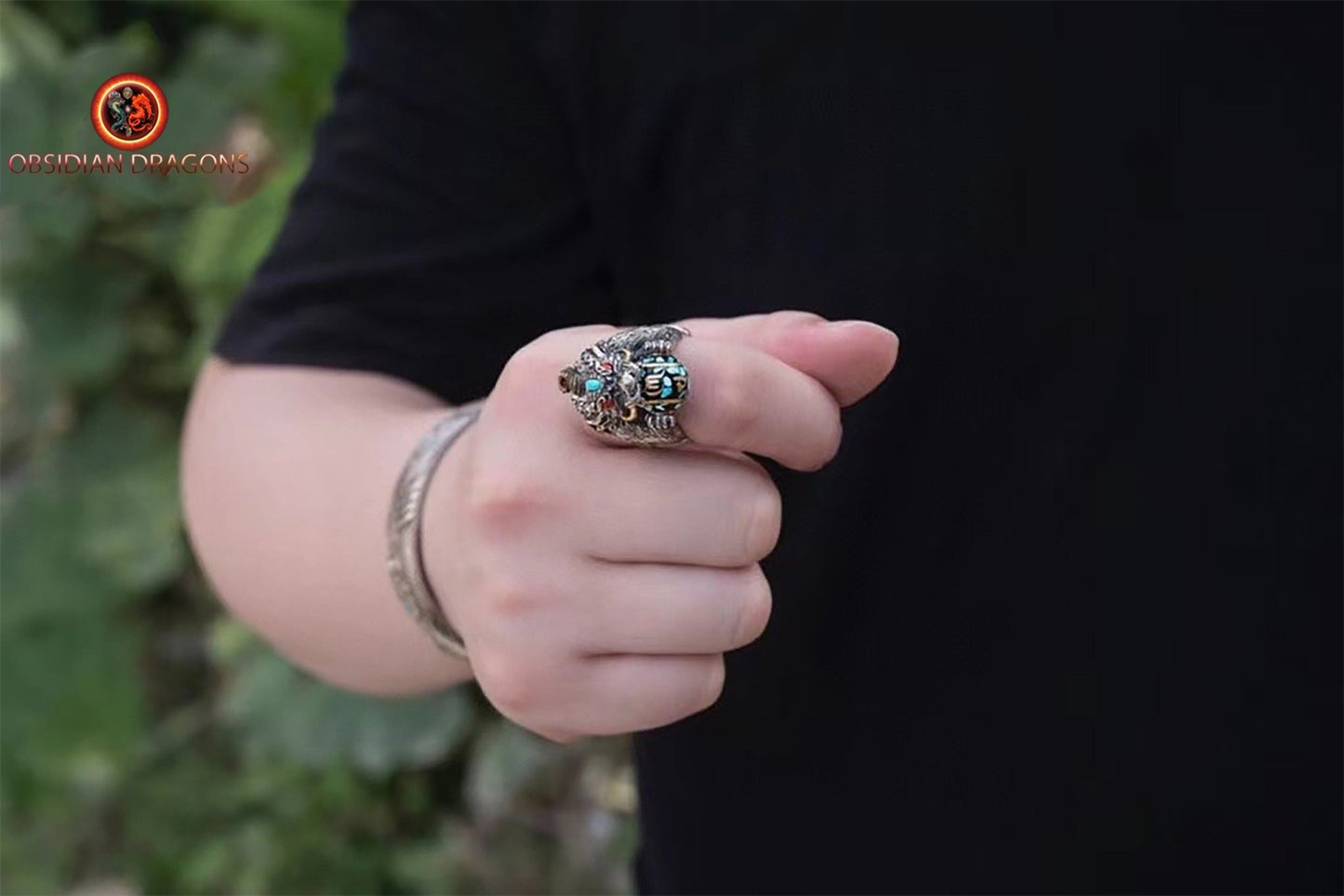 Bague Pixiu- Richesse et bonne fortune