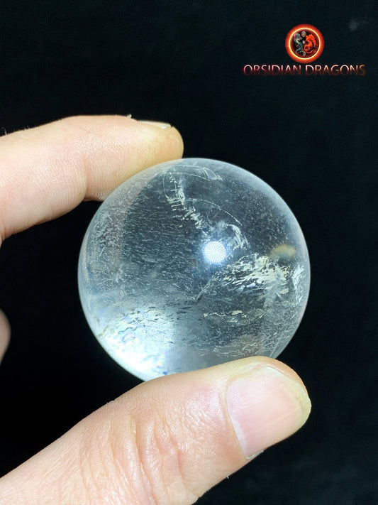 boule de cristal- naturelle- unique