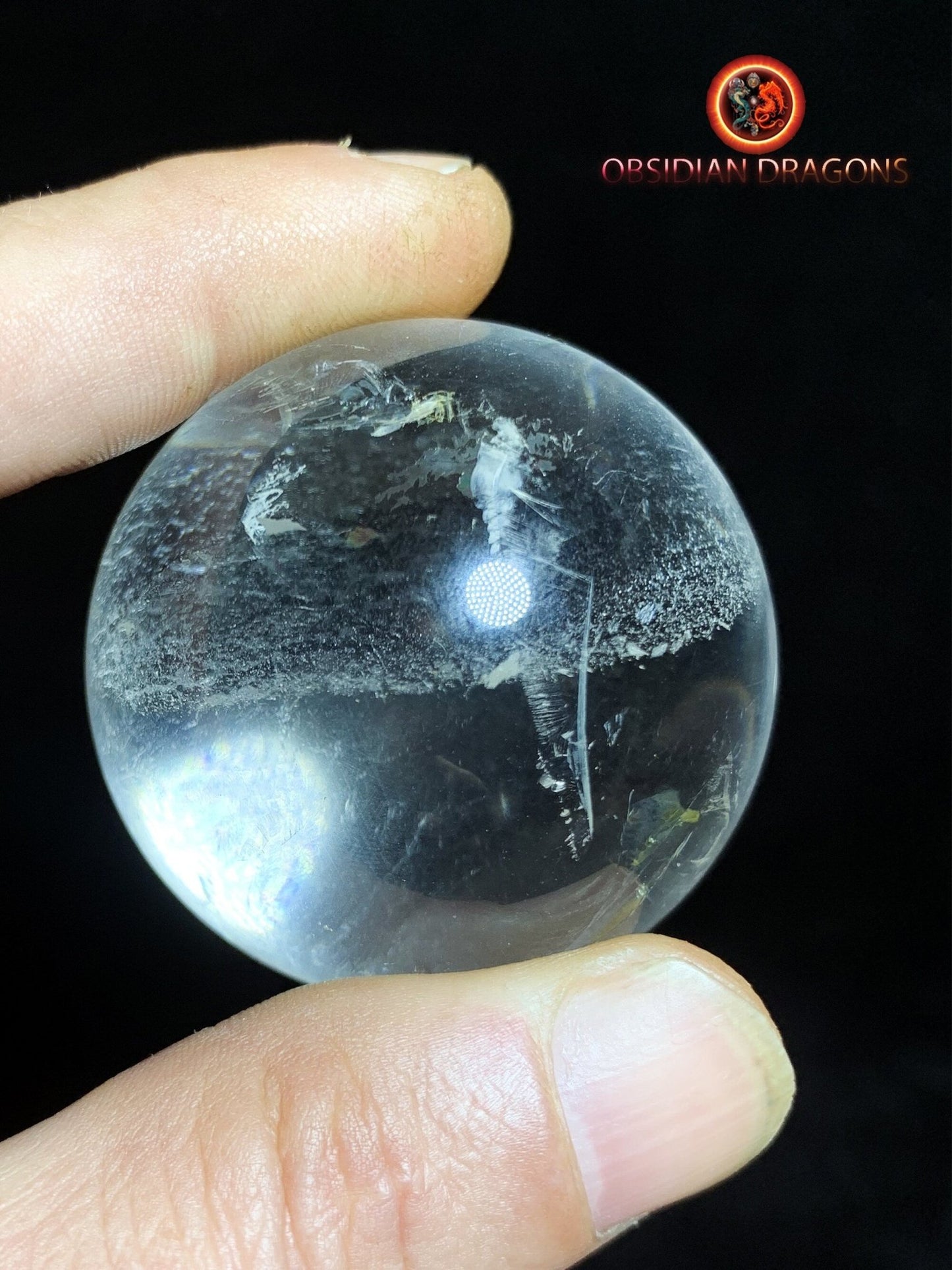 boule de cristal- naturelle- unique