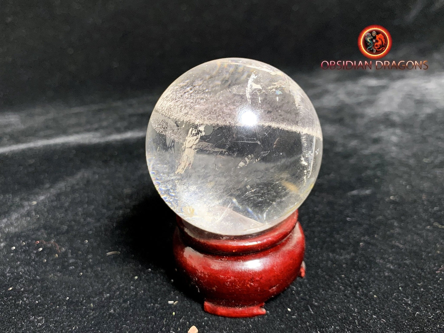boule de cristal- naturelle- unique