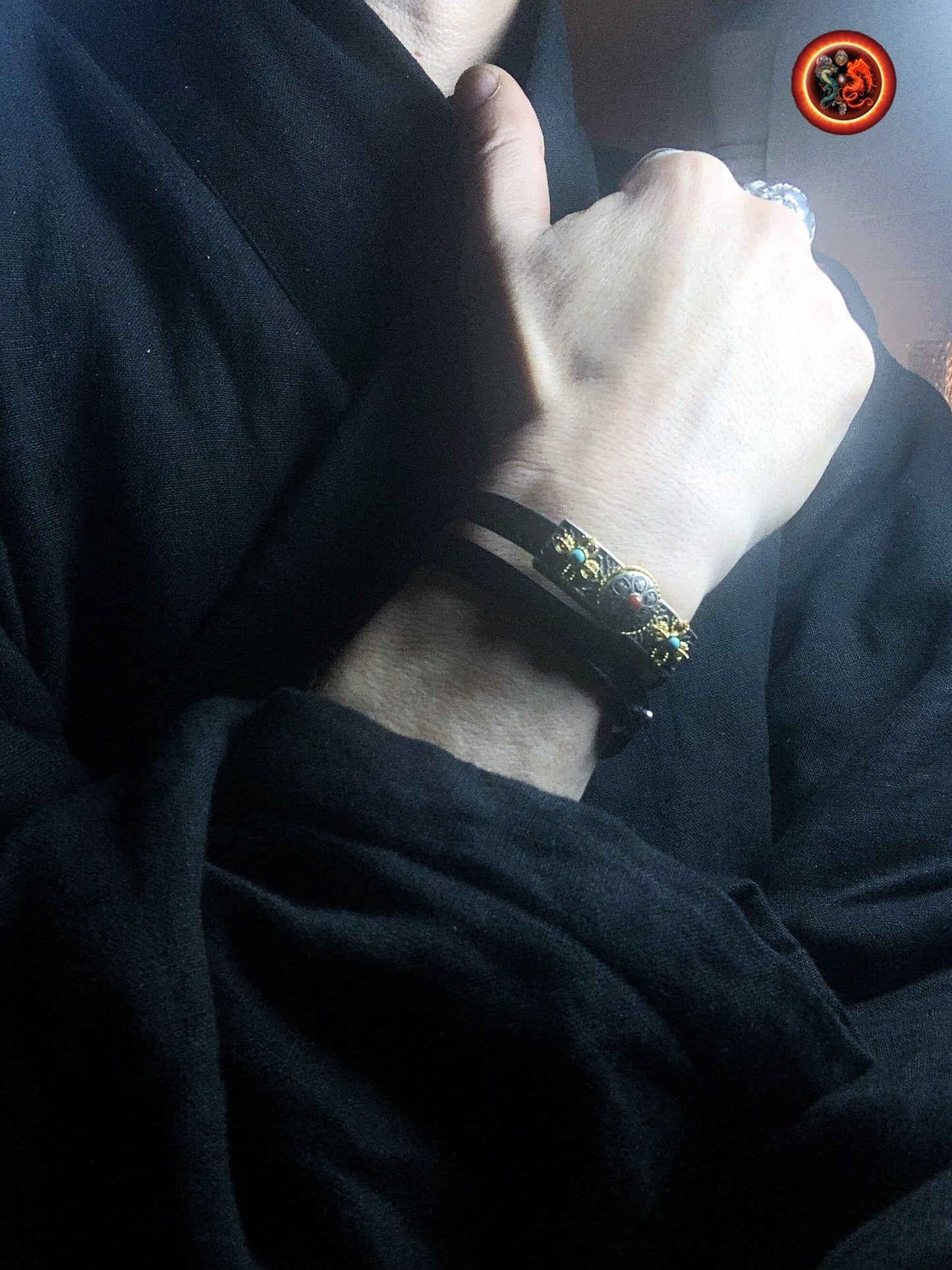 Bracelet bouddhiste tibétain- om mani padme hum
