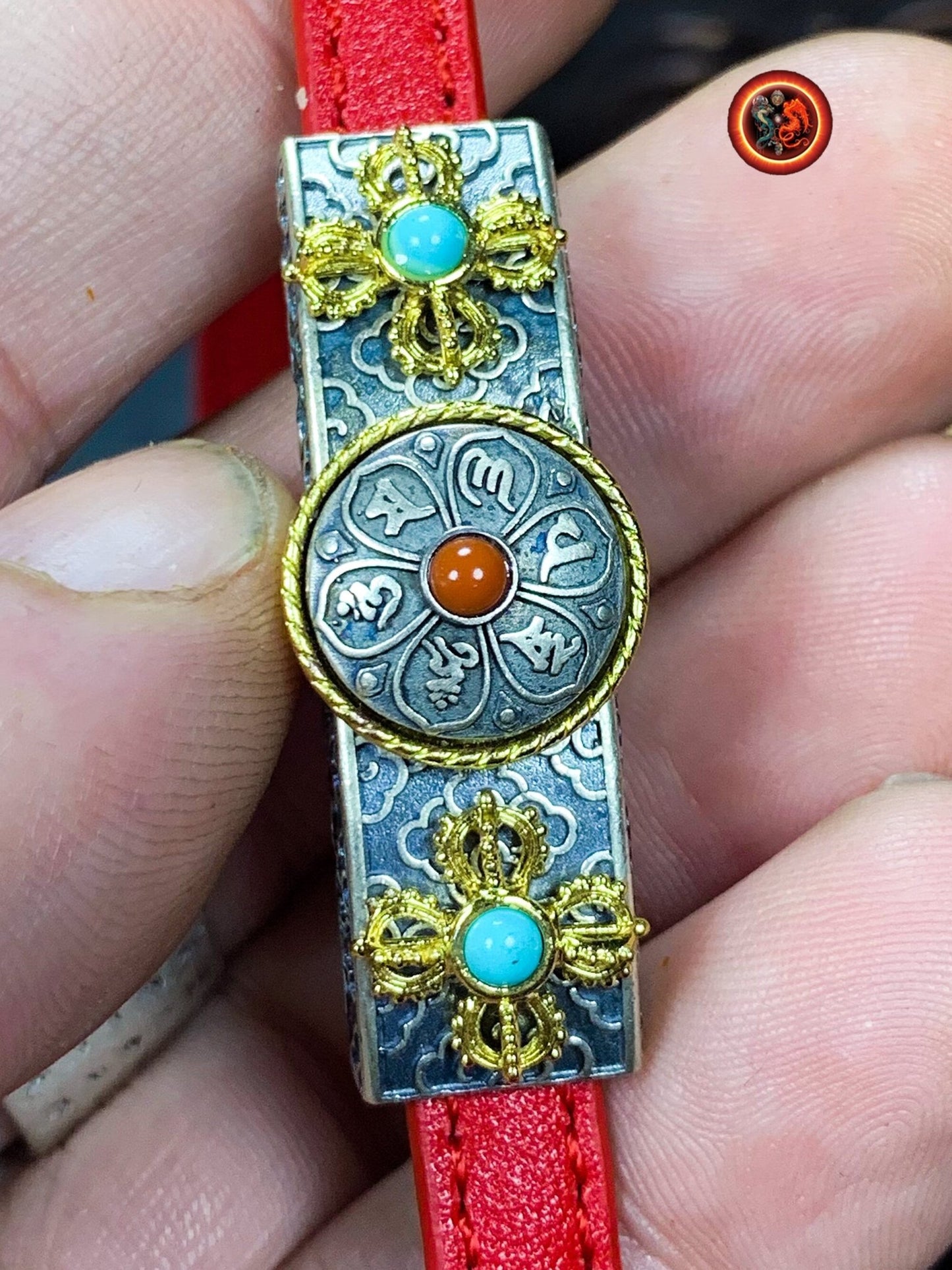 Bracelet bouddhiste tibétain- om mani padme hum