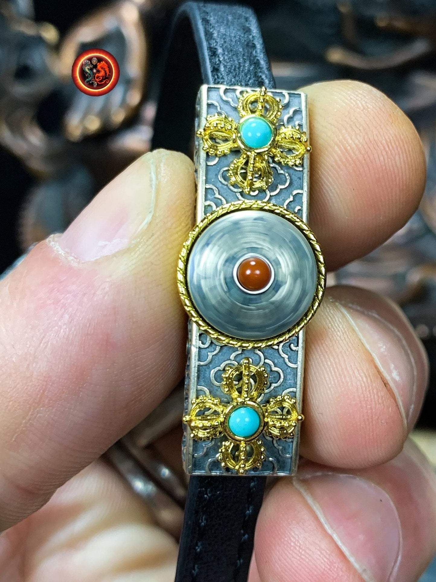 Bracelet bouddhiste tibétain- om mani padme hum