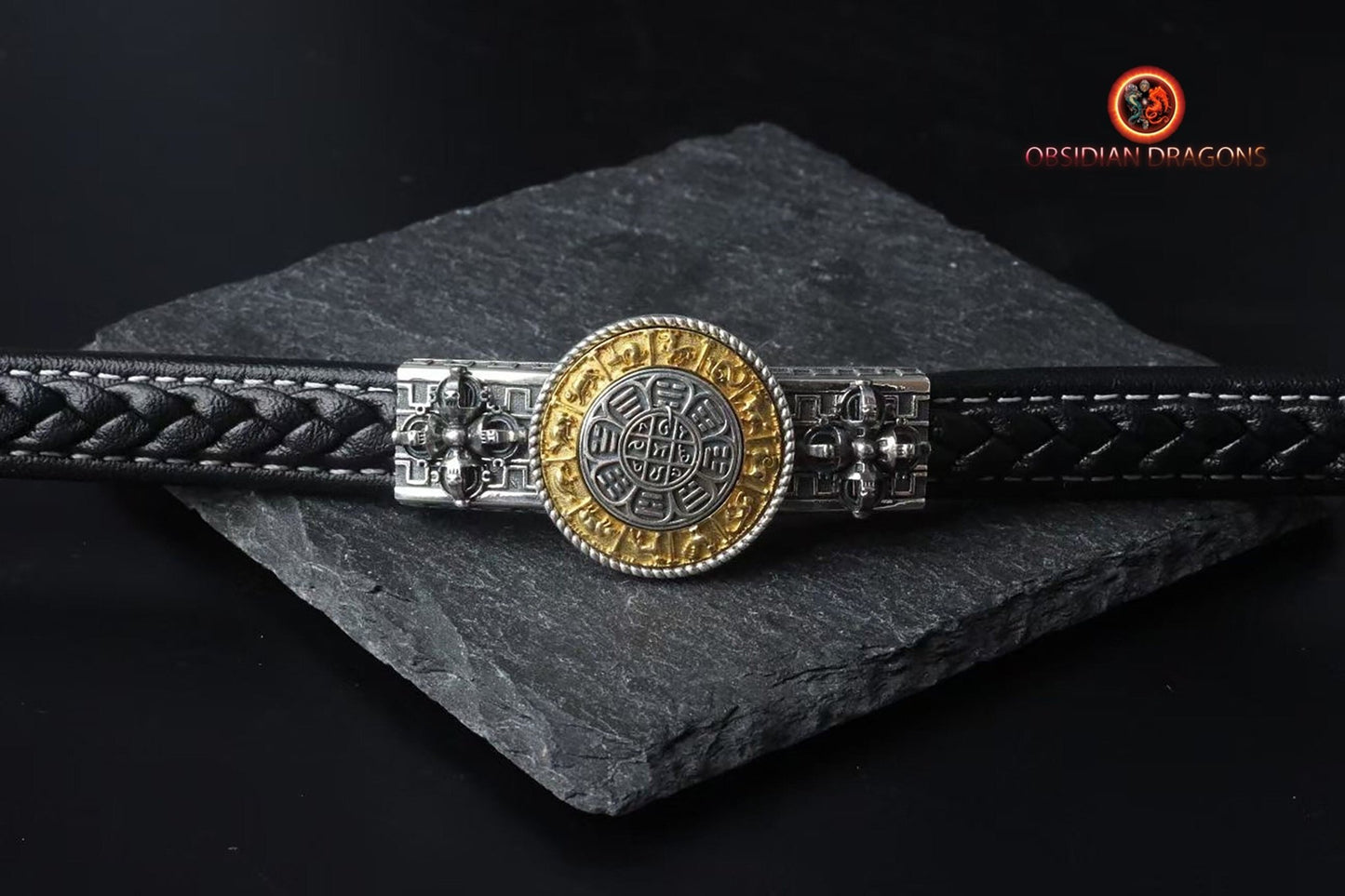 Bracelet porte bonheur bouddhiste- 9 palais celestes