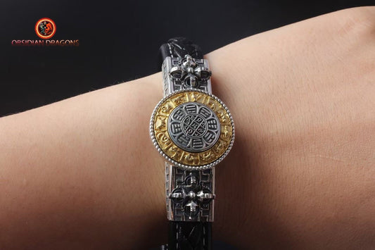 Bracelet porte bonheur bouddhiste- 9 palais celestes