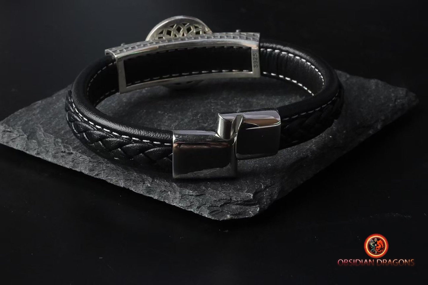 Bracelet porte bonheur bouddhiste- 9 palais celestes
