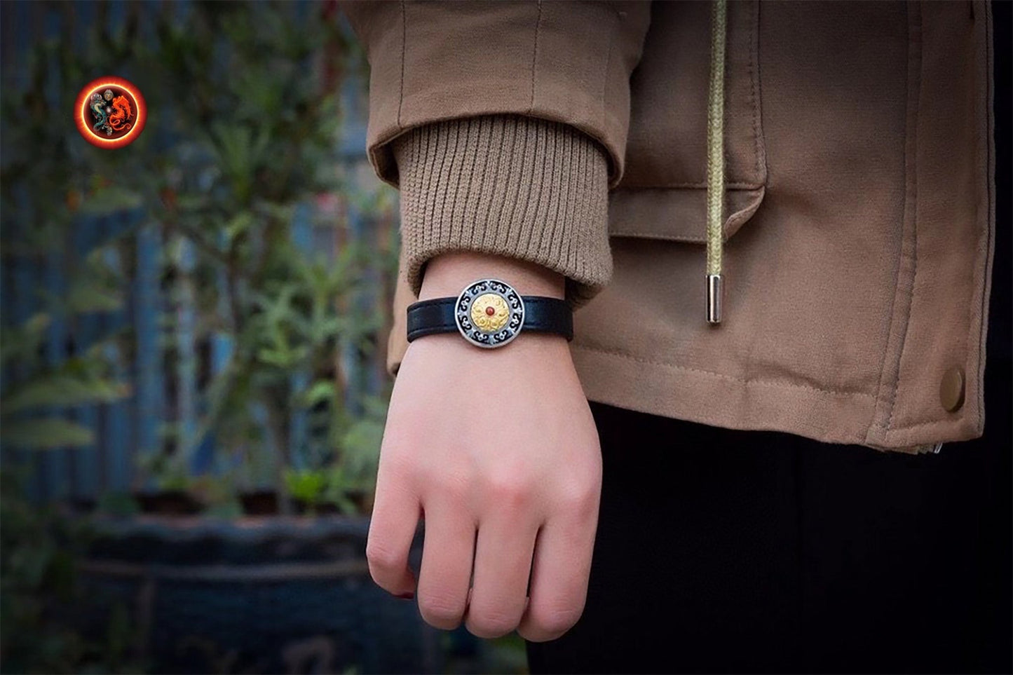Bracelet bouddhiste tibétain- Mantra de la compassion