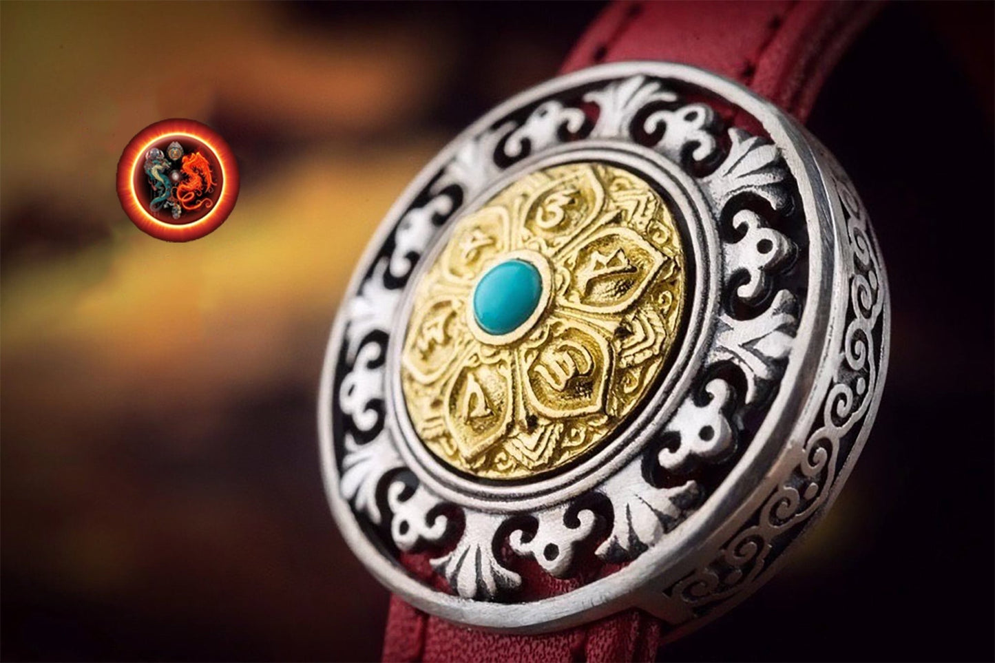 Bracelet bouddhiste tibétain- Mantra de la compassion