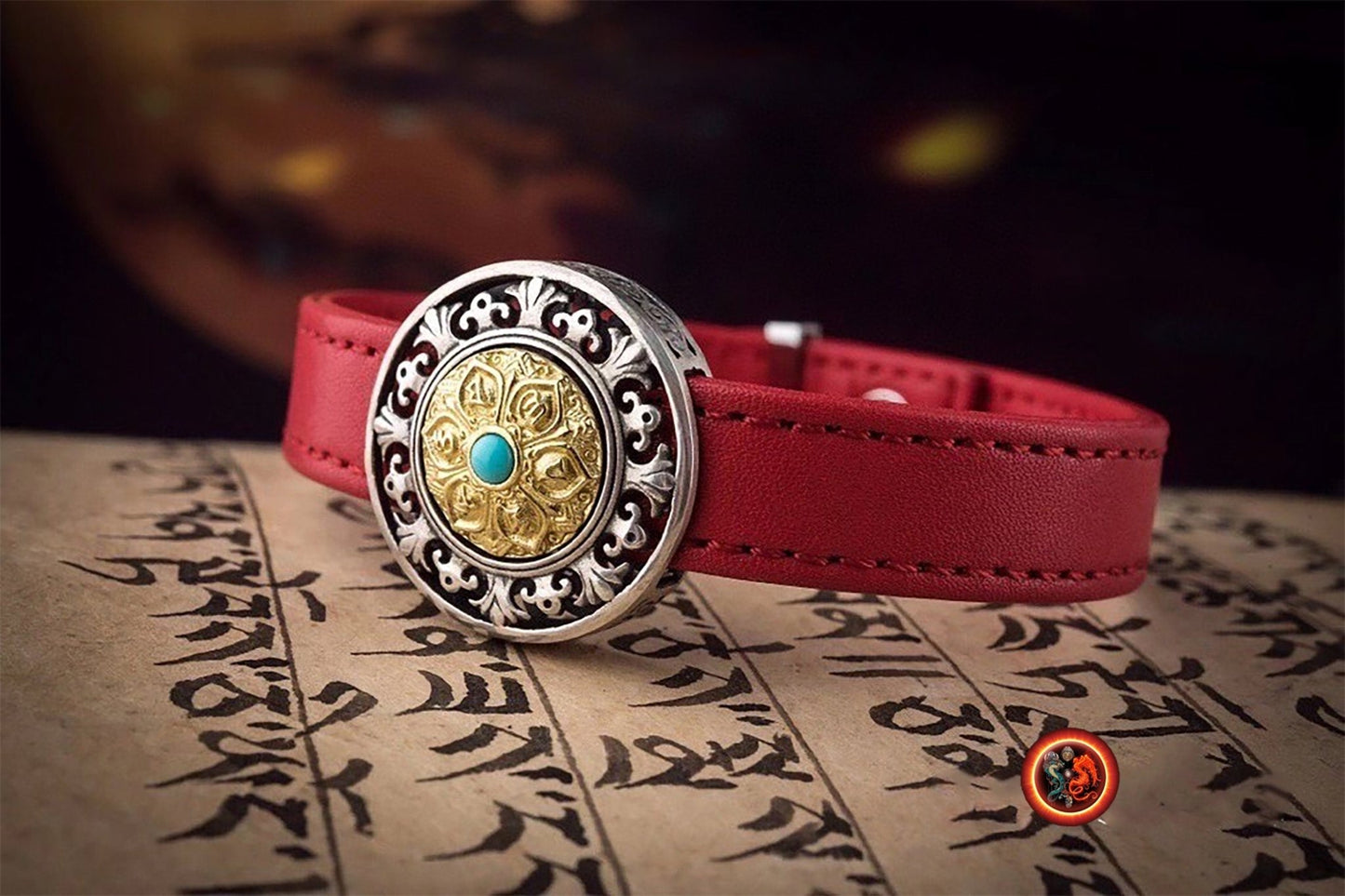 Bracelet bouddhiste tibétain- Mantra de la compassion