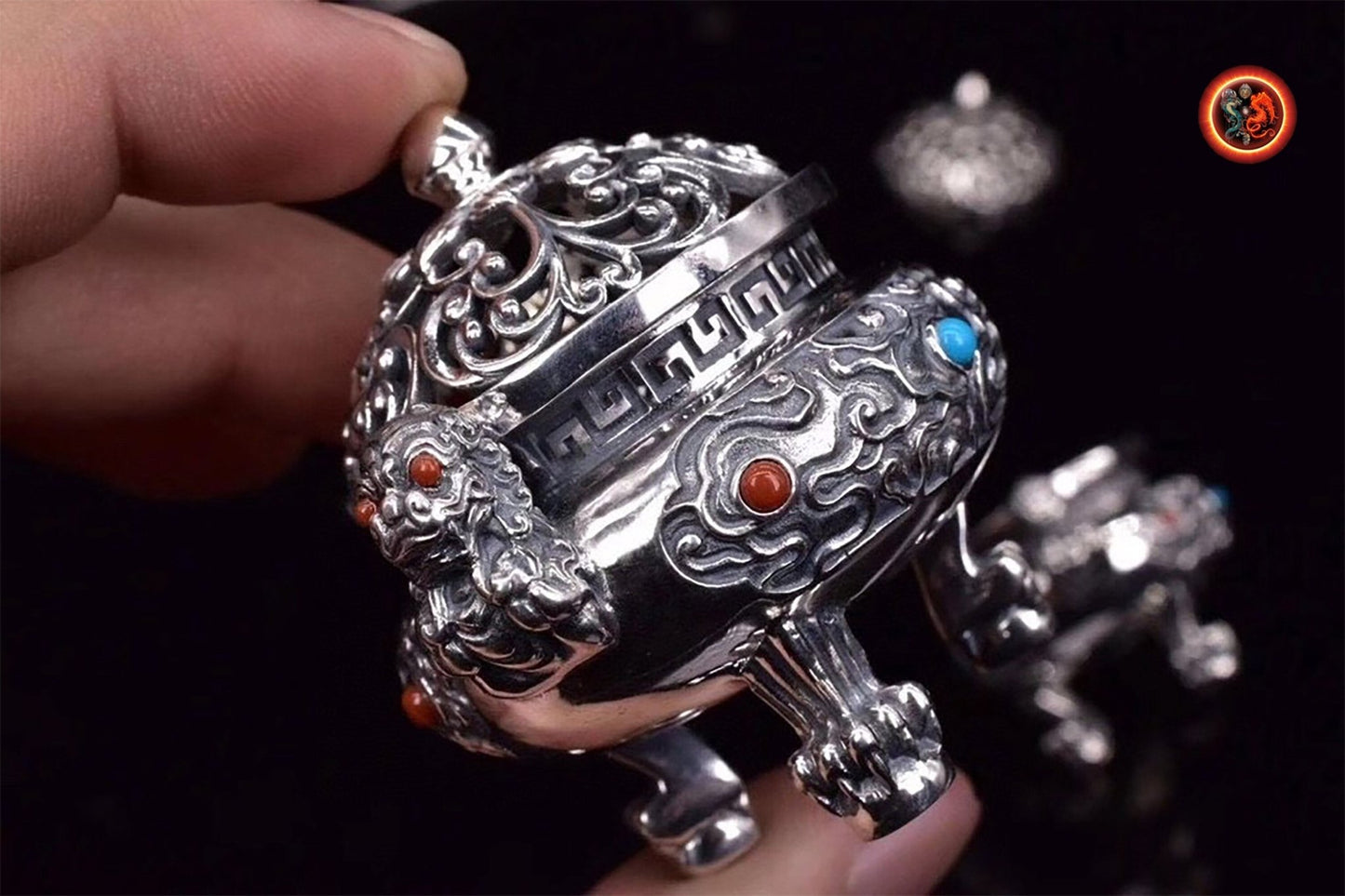 Encensoir Feng shui- Argent 925