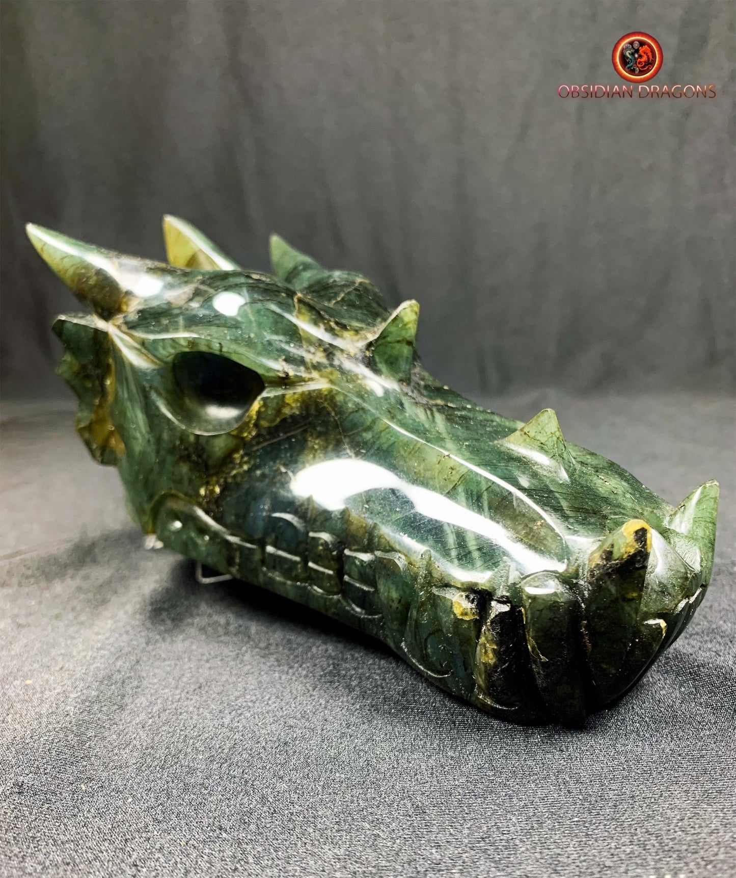 crâne de dragon- Labradorite- Unique